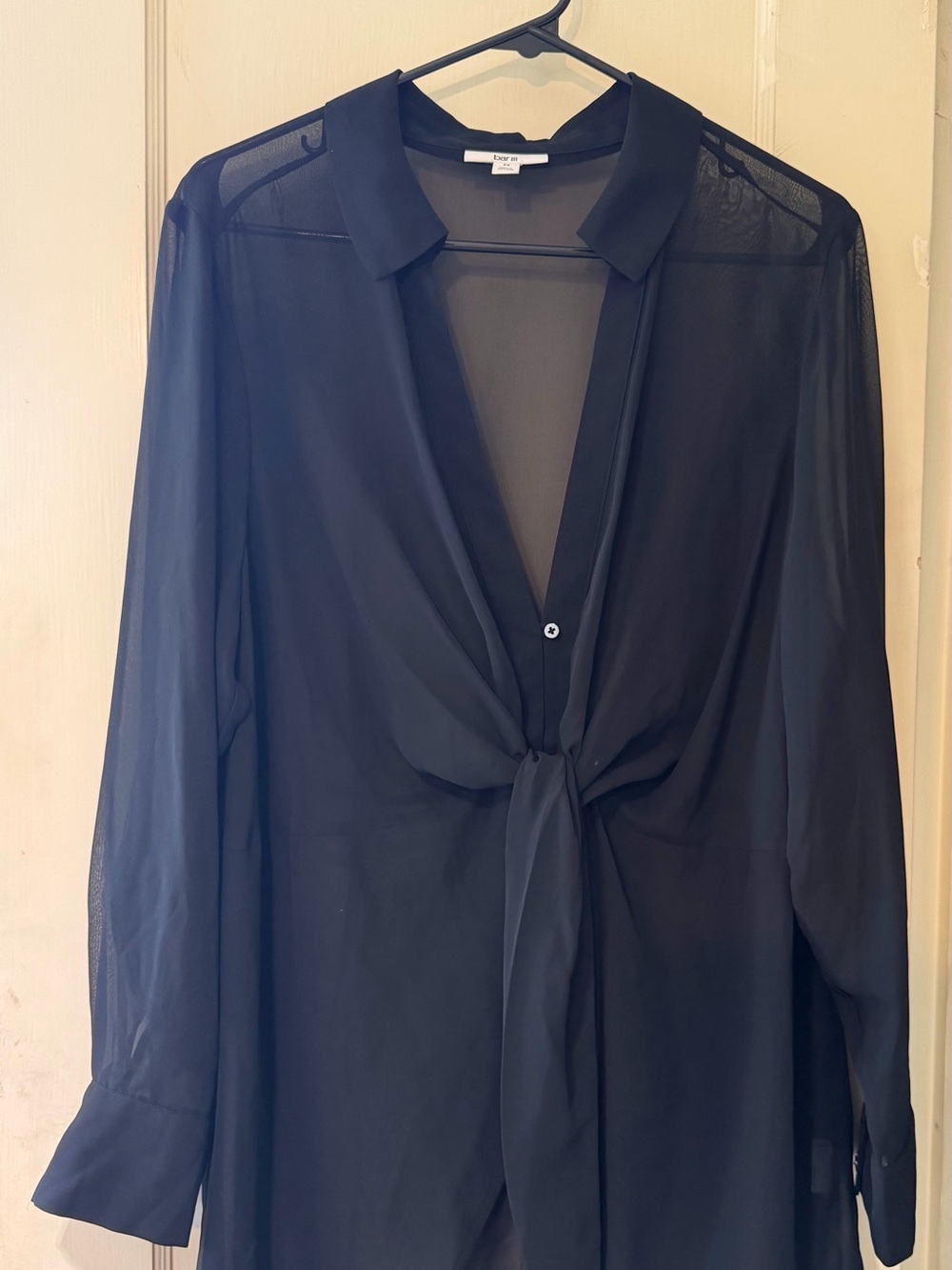 Bar III Black Women's 2X Lightweight Layer